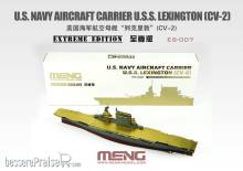 MENG-Model ES-007 - 1:700 U.S. Navy Aircraft Carrier U.S.S. Lexington (Cv-2) Extreme Edition