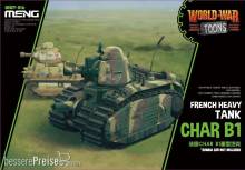 MENG-Model WWT-016 - French Heavy Tank Char B1 (Cartoon Model)