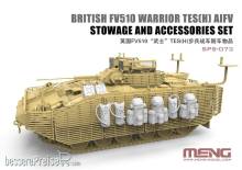 MENG-Model SPS-073 - 1:35 British FV510 Warrior TES(H) AIFV Stowage And Accessories Set (RESIN)