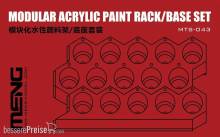 MENG-Model MTS-043 - Modular Acrylic Paint Rack/Base Set
