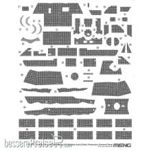 MENG-Model SPS-077 - German Medium Tank Sd.Kfz.171 Panther Ausf.A Early Production Zimmerit Decal