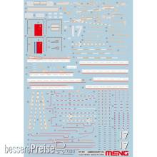 MENG-Model SPS-080 - 1:700 PLA Navy Shandong Marking Decals (For PS-006)