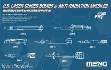 MENG-Model SPS-072 - U.S. Laser-Guided Bombs & Anti-Radiation Missiles