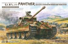 MENG-Model TS-054 - 1:35 German Medium Tank Sd.Kfz.171 Panther AusG Late w/FG1250Active InfrarNightVisiS