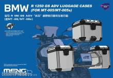 MENG-Model SPS-091s - 1:9 BMW R 1250 GS ADV Luggage Cases (FOR MT-005/MT-005s) (Pre-colored Edition)