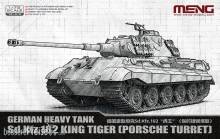 MENG-Model 72-010 - German Heavy Tank Sd.Kfz.182 King Tiger (Porsche Turret)