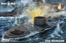 Micro Mir AMP MM144-028 - 4376 USS Monitor