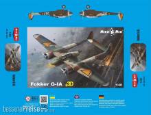 Micro Mir AMP MM48-016-PLUS - 1:48 Fokker G-IA + 3D details