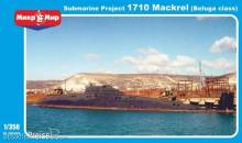 Micro Mir AMP MM350-024 - 1:350 Soviet submarine Projekt 1710 Mackrel (Beluga class)