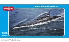 Micro Mir AMP MM350-025 - 1:350 British M-Class submarine