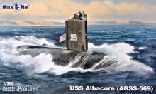 Micro Mir AMP MM350-036 - 1:350 USS Albacore (AGSS-569) submarine