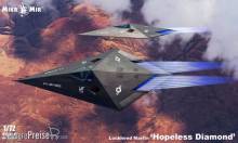 Micro Mir AMP MM72-031 - Lockheed Hopeless Diamond Experimental Stealth Concept