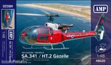 Micro Mir AMP AMP48020 - 1:48 SA.341 / HT.2 Gazelle Aerospatiale / Westland