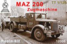 ZZ Modell ZZ12005&nbsp - 1:120 MAZ-200 Zugmashine.