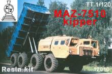 ZZ Modell ZZ12010 - 1:120 MAZ-7510 kipper