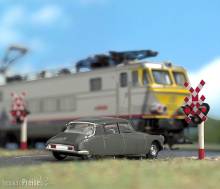 Busch 5968 - Bahnübergang Belgien