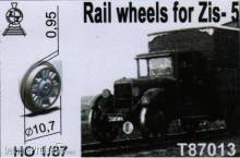ZZ Modell ZZT87013 - 1:87 Rail wheels for ZiS-5