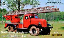 ZZ Modell ZZ87202 - 1:87 Drehleiter Magirus DL30 auf Zil-157 Limited Edition