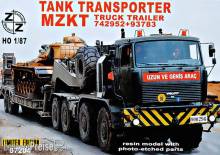 ZZ Modell ZZ87204 - 1:87 Volat MZKT Tank Transporter,Limited Edit Edition