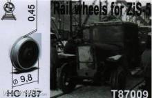 ZZ Modell ZZT87009 - 1:87 Rail wheels for ZiS-5