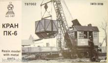 ZZ Modell ZZ-T87002 - 1:87 PK-6 railway crane