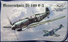 Avis AV72011 - 1:72 Me Bf-109 C-3 WWII German fighter