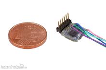 ESU 59837 - LokPilot 5 micro DCC/MM/SX, 6-pin Direkt gewinkelt, Spurweite N, TT