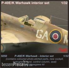 CMK 129-5050 - 1:32 P-40E/K Warhawk Interior set