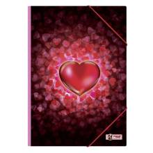 McNeill 6007188000 - Gummizugmappe A3 HEARTBEAT