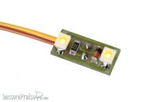 Viessmann 6021 - Hausbeleuchtung, 2 LEDs warmweiß, 3 Stück