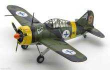 Hasegawa 602533 - 1/72 B-239 Buffalo, Finnland