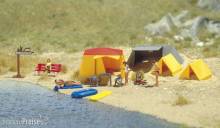Busch 6026 - Motiv-Set: Campingplatz