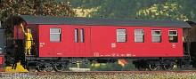 Weinert 6028 - 4-achsiger 5-Fenster-Gepäckwagen der Harzquerbahn (H0e)