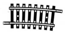 Fleischmann 6033 - GLEIS GEB. RAD.2
