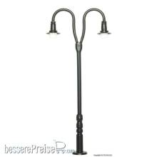 Viessmann 6041 - H0 Bahnsteigleuchte zweiflammig, 2 LEDs warmweiß