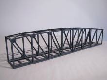 Hack Brücken 60500 - Kastenbrücke 74,5cm grau
