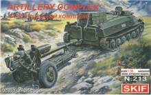 Skif MK213 - 1:35 Artillery Complex MT-LB + D-30