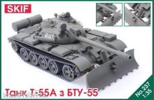 Skif MK237 - 1:35 T-55 Tank with BTU-55