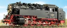 Weinert 6068 - 99 221 bis 99 223 Schmalspur-Dampflok in Ursprungsausführung DRG/DRB/DR mit Mashima-Motor (H0e)