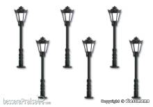 Viessmann 60706 - H0 Parklaterne, LED warmweiß 5+1