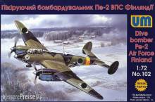 Unimodels UM102 - 1:72 Dive Bomber Pe-2