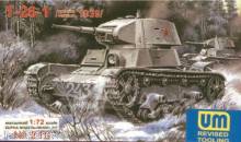 Unimodels UMT218 - 1:72 T-26 Light Tank 1939