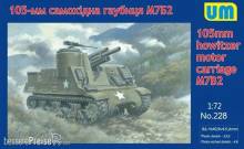 Unimodels UM228 - 1:72 M7B2 105mm Howitzer Motor Carriage