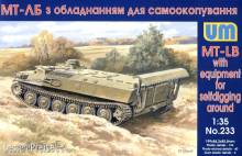 Unimodels UM233 - 1:35 MT-LB with equipment for selfdigging around