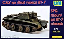 Unimodels UM247 - 1:72 SPG based on the BT-7 chassis