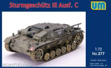 Unimodels UM277 - 1:72 Sturmgeschutz III Ausf.C