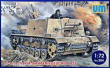 Unimodels UM284 - 1:72 15cm Sturm-Infateriegeschutz 33