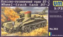 Unimodels UMT302 - 1:72 Wheel-track Tank BT-2