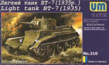 Unimodels UMT310 - 1:72 Light Tank BT-7 (1935)