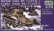 Unimodels UMT311 - 1:72 Light Tank BT-7 (1937)